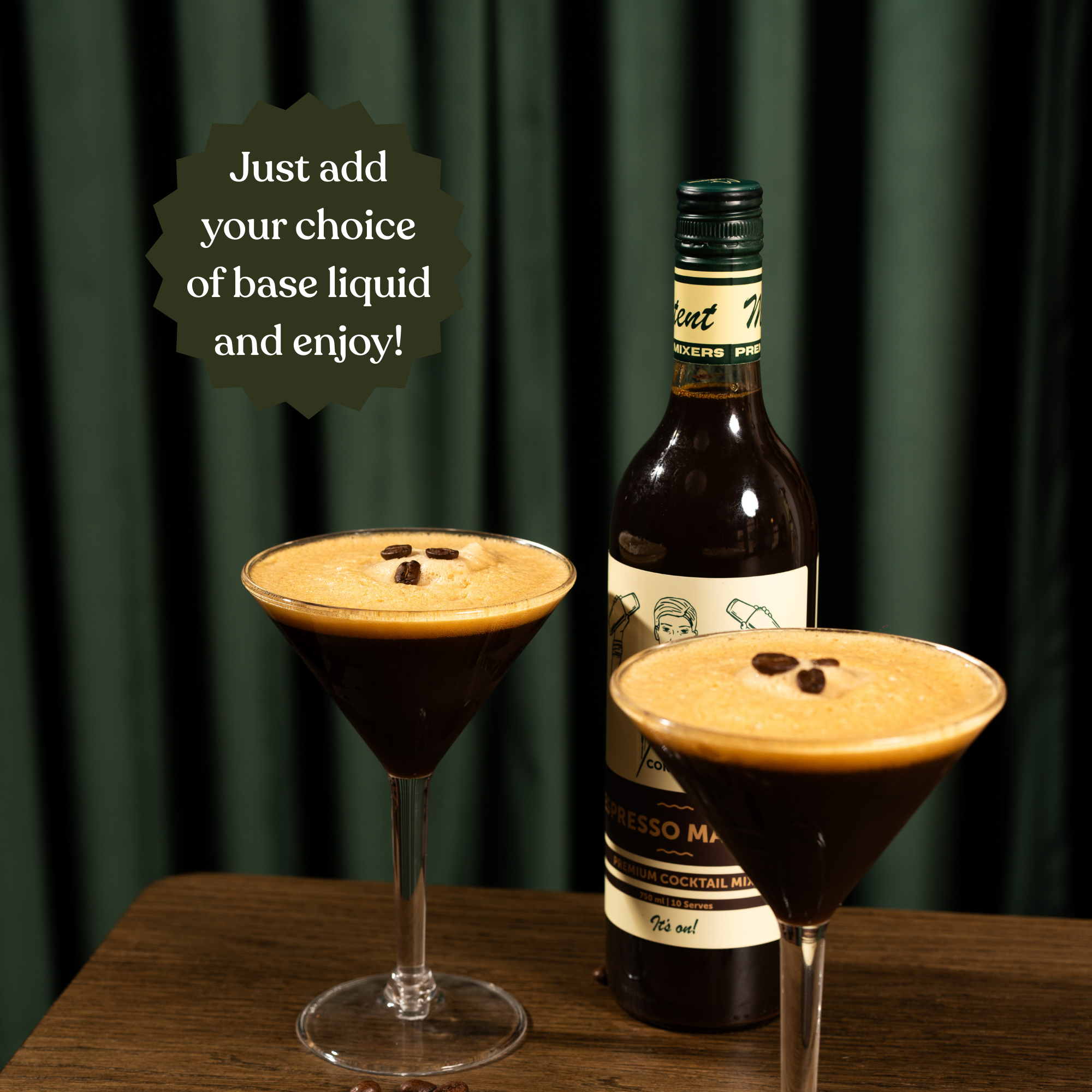 Mr. Consistent Espresso Martini Mixer – Non-Alcoholic 750 ml