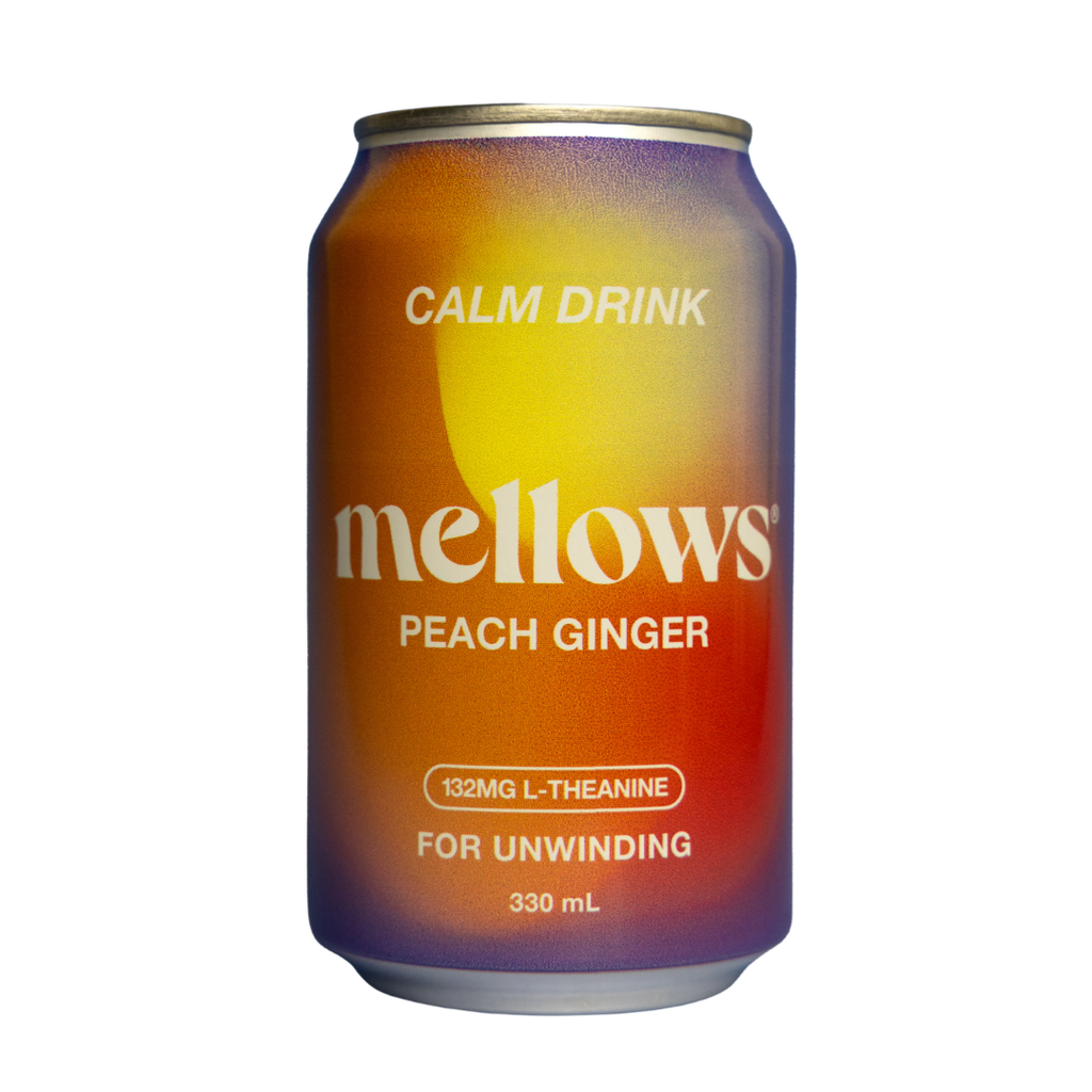 Mellows | 132mg of Fermented L-Theanine in a can