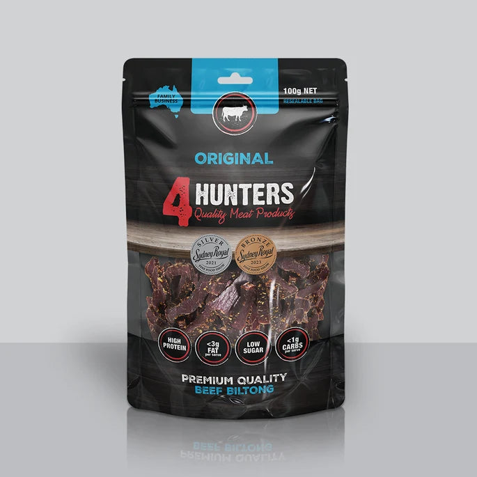 4 Hunters Biltong | Multi-award winning Australian beef snack