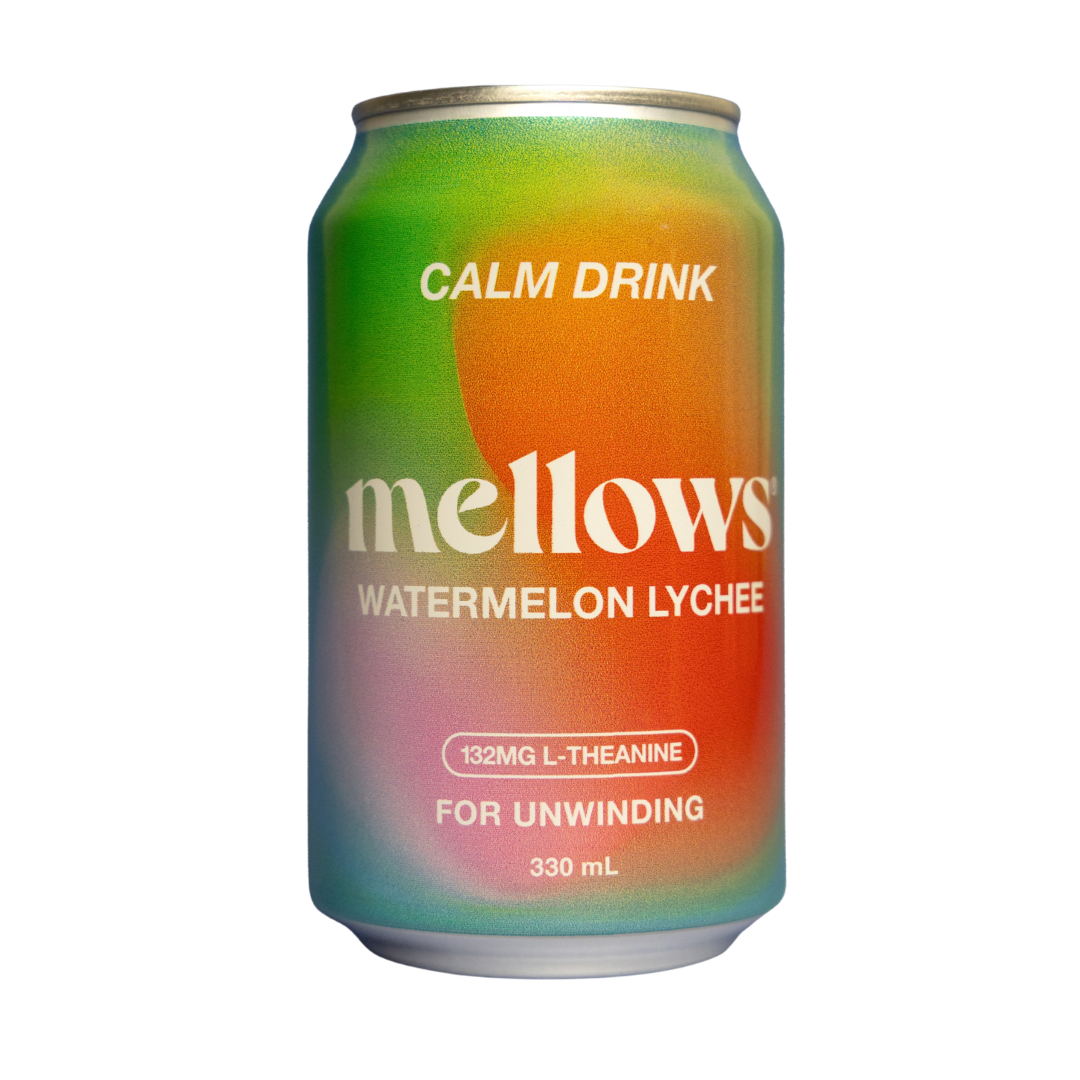 Mellows | 132mg of Fermented L-Theanine in a can