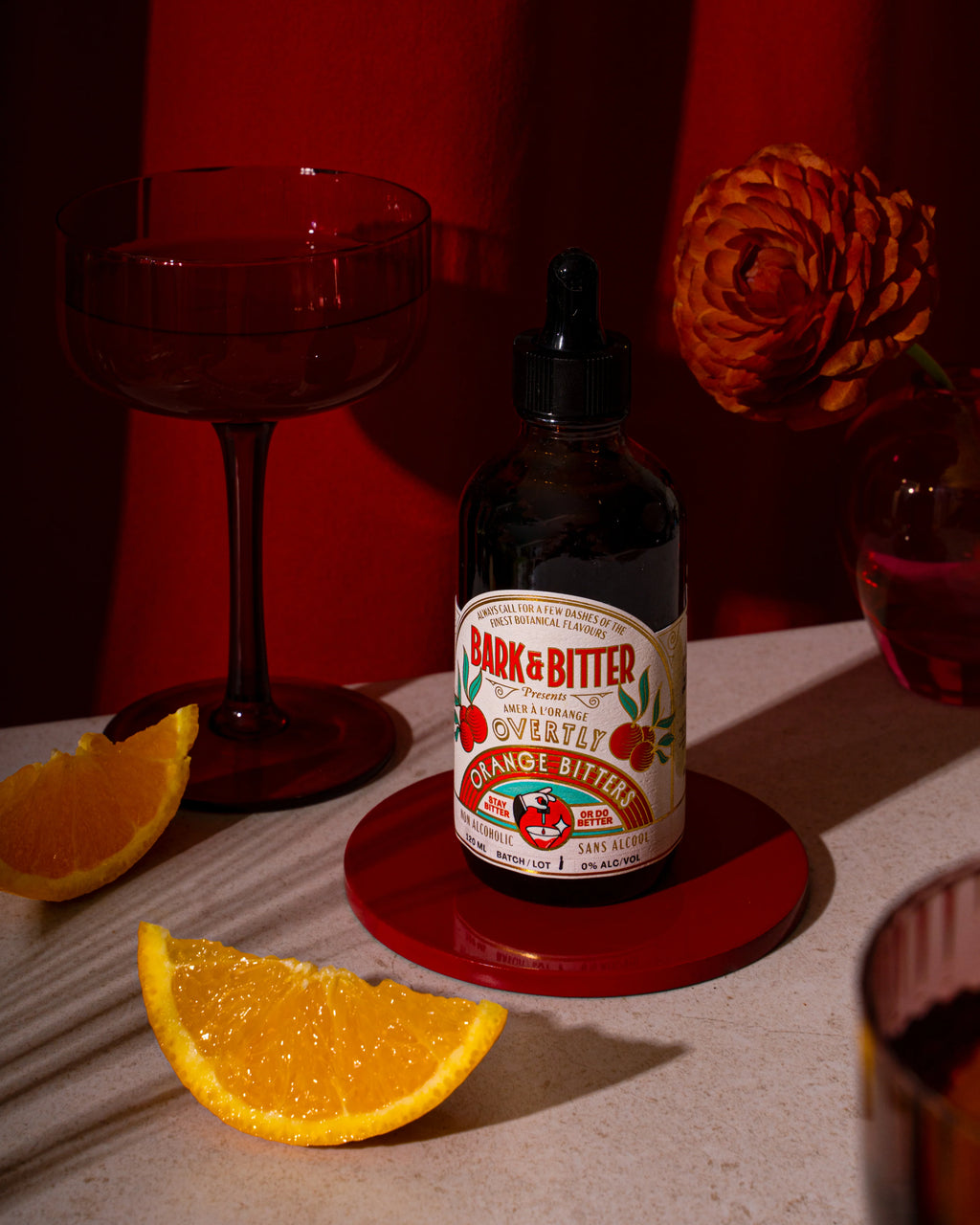 Bark & Bitter Orange Bitters – Non-Alcoholic Citrus Botanical Cocktail Enhancer (120ml)