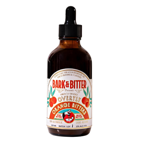 Bark & Bitter Orange Bitters – Non-Alcoholic Citrus Botanical Cocktail Enhancer (120ml)