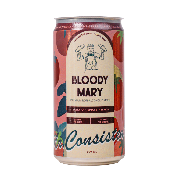 Mr. Consistent Bloody Mary | Ready-to-Drink Can | Pack of 4 | 250mlx4
