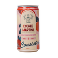 Mr. Consistent Lychee Martini | Ready-to-Drink Can | Pack of 4 | 250mlx4