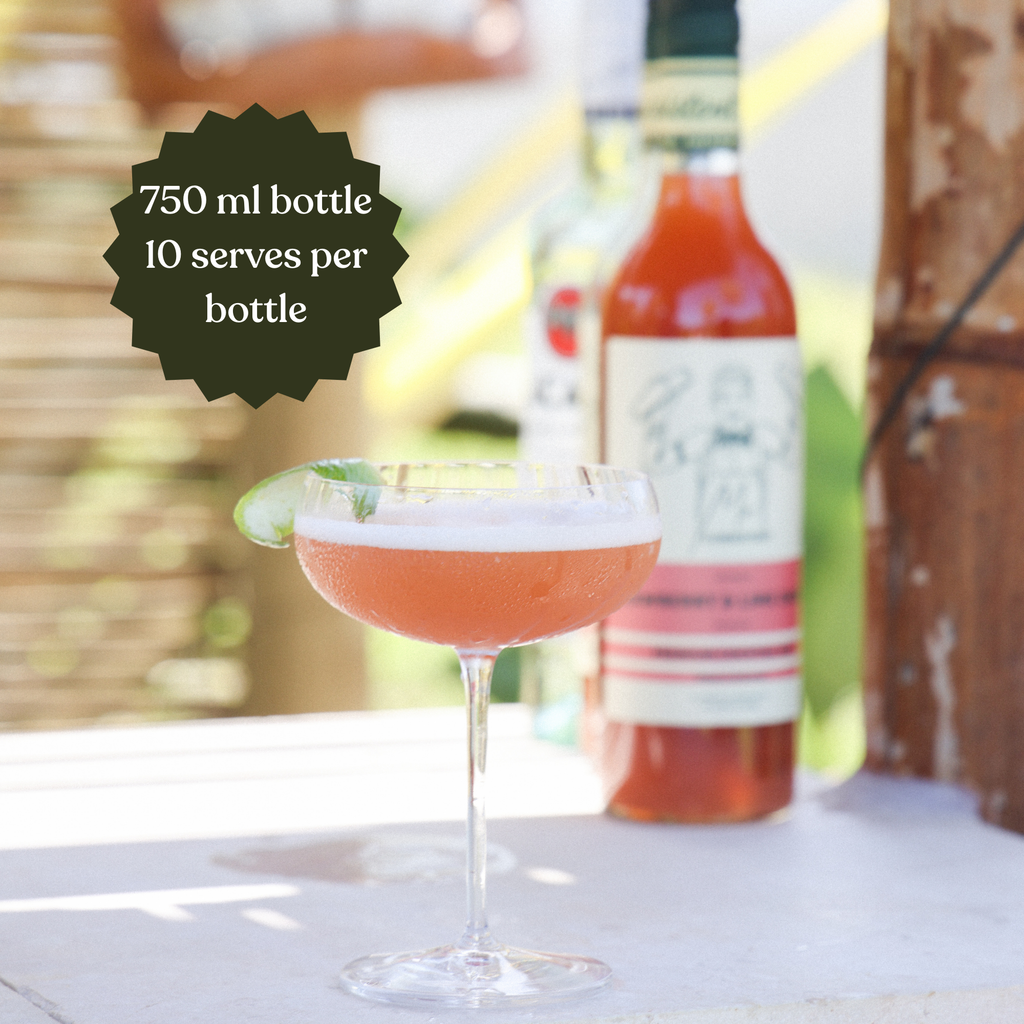 Mr. Consistent Strawberry & Lime Daiquiri Mixer – Non-Alcoholic 750 ml