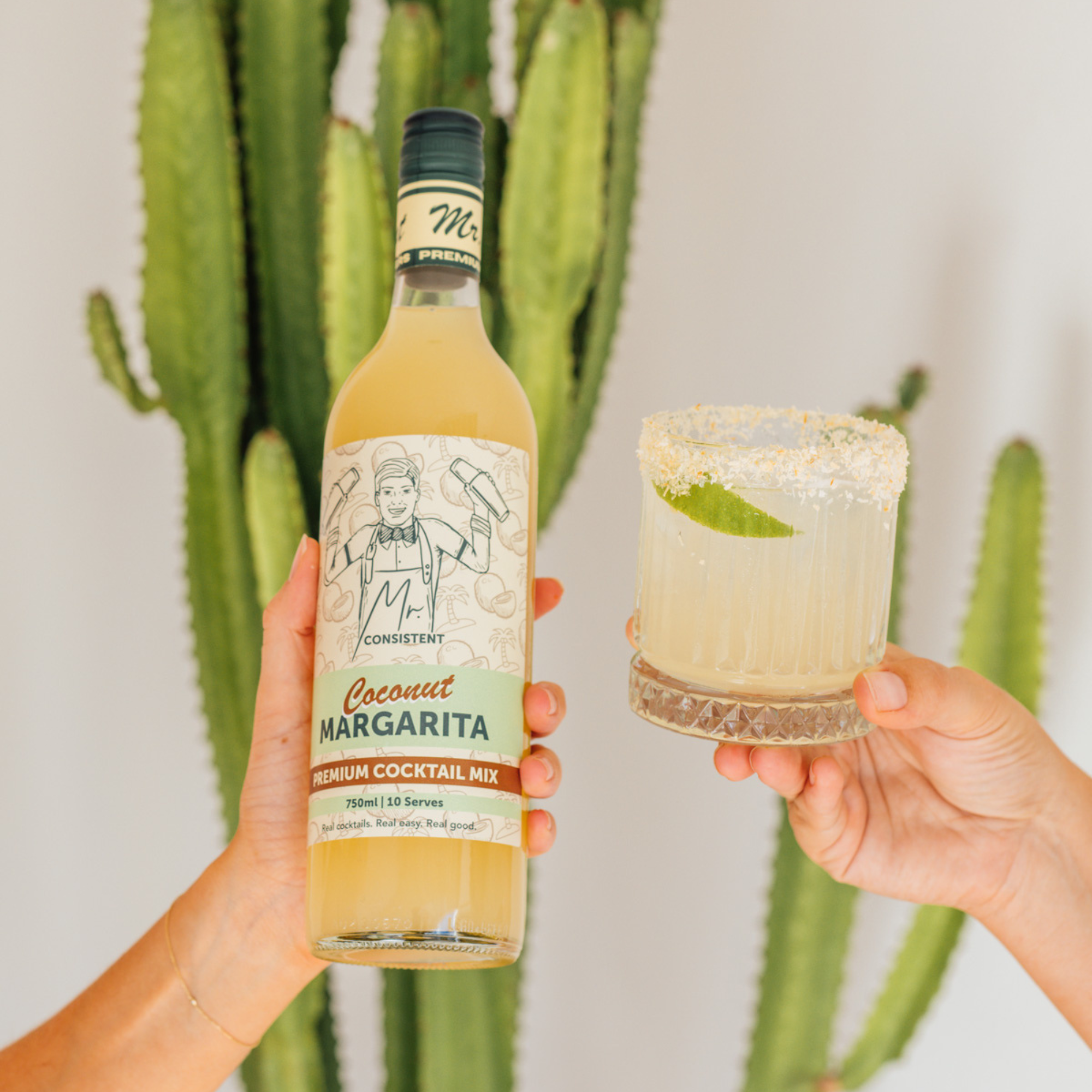 Mr. Consistent Coconut Margarita Mixer – Non-Alcoholic 750 ml