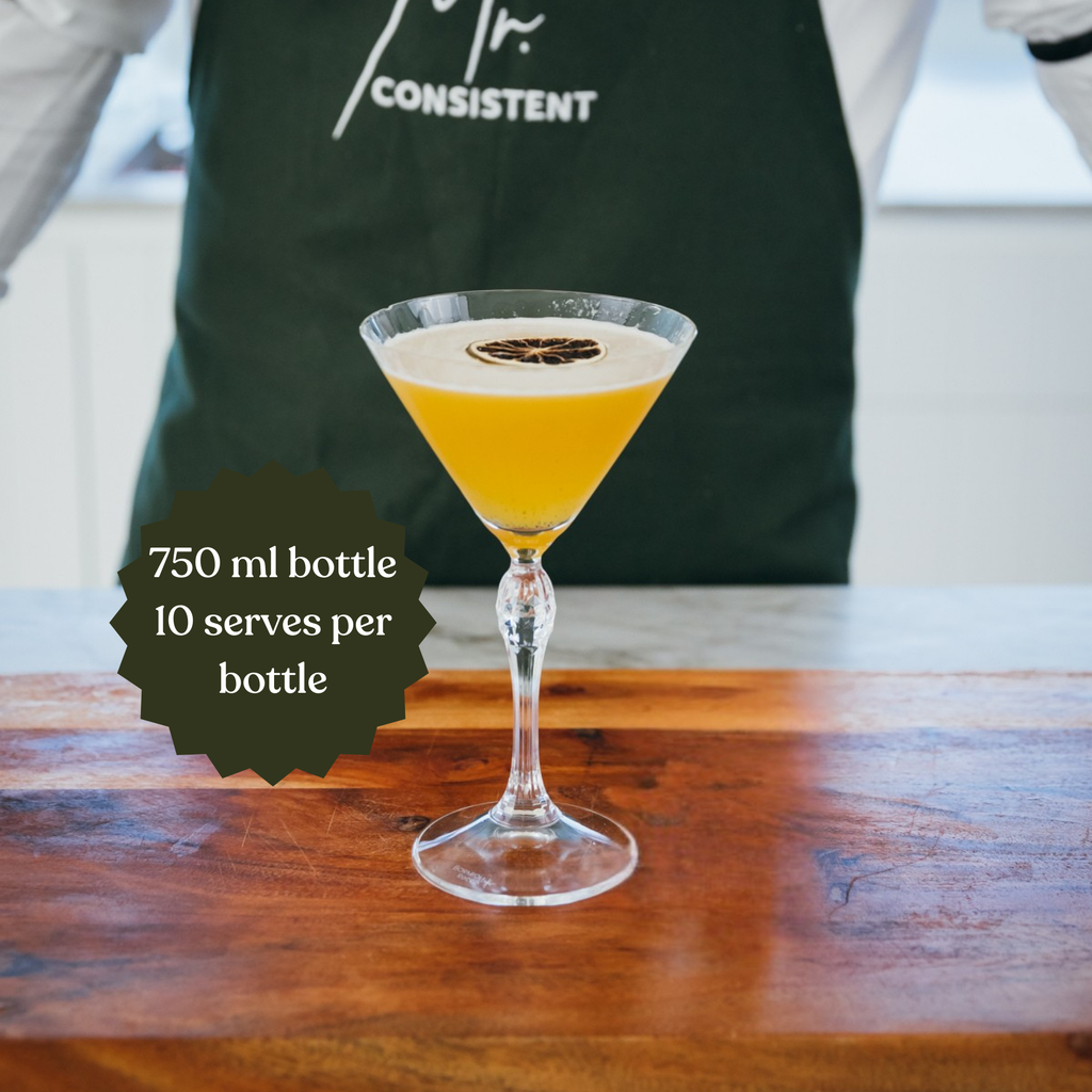 Mr. Consistent Passionfruit Martini Mixer – Non-Alcoholic 750 ml