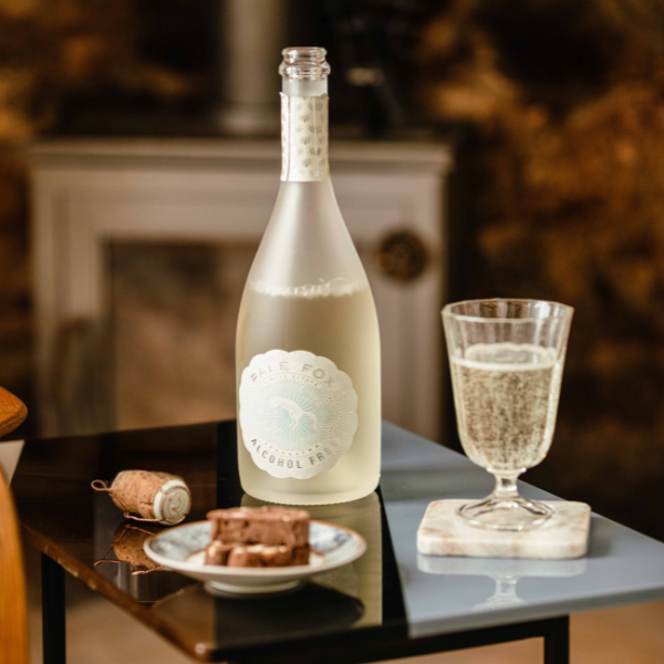Pale Fox Alcohol-Free Sparkling Wine – Premium Non-Alcoholic Sparkling (750ml)