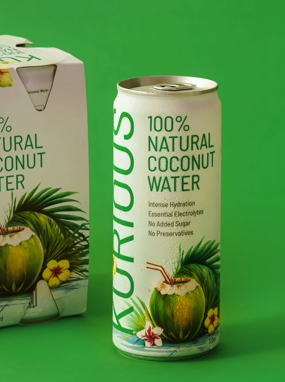 KURIOUS Coconut Water | 100% Natural