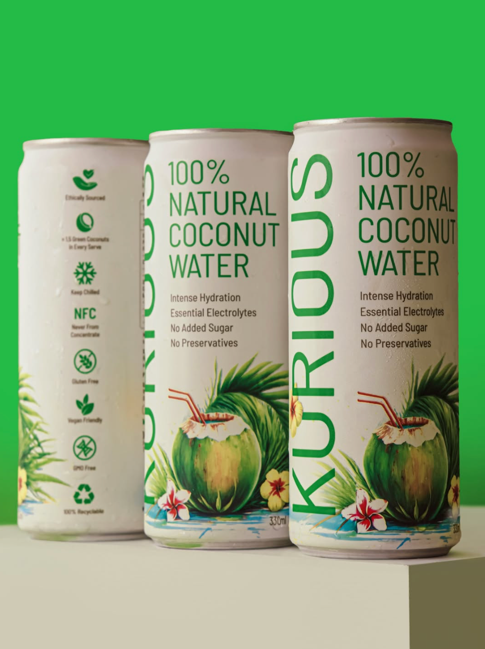 KURIOUS Coconut Water | 100% Natural