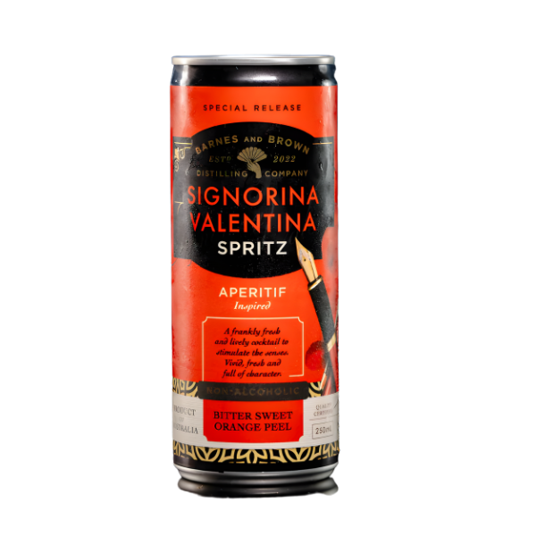 Barnes & Brown Signorina Valentina Spritz | Ready-to-Drink Can | Pack of 4 | 250ml x 4